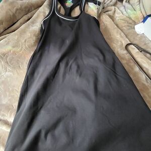 Avia Black One Shoulder Dress